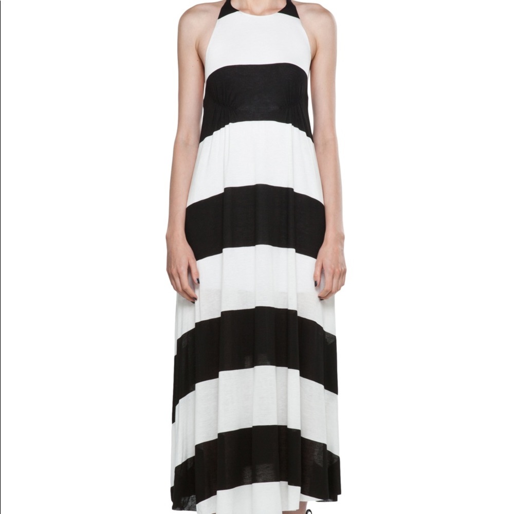A.L.C Summer Dress, black and white stripes